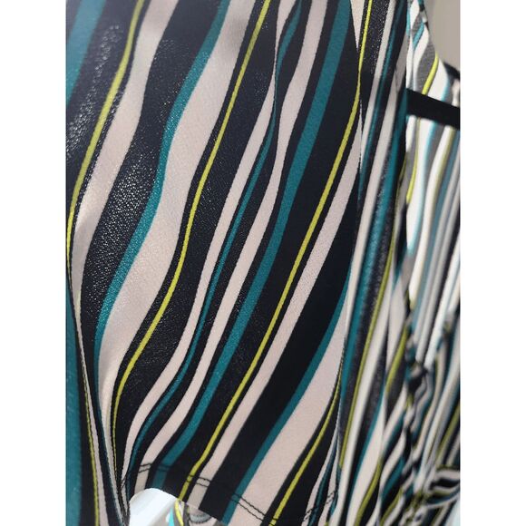 Torrid Midi Crepe Studio Knit Flutter Sleeve Dress Size 1 - Picture 11 of 13